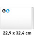 Sobres bolsa folio (22,9x32,4cm) a 2 colores