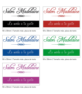 Sello/Cuño Rectangular ref. 4929, Tamaño 50x30mm