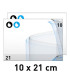 Flyers a 2 colores 10x21 cm