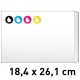 Sobres bolsa 1/2 folio (18,4x26,1) a todo color