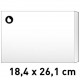 Sobres bolsa 1/2 folio (18,4x26,1) a 1 color