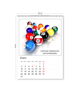Calendarios de pared 1 Lámina anual