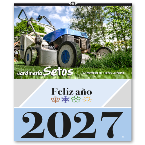 Calendarios de pared mensual con la imagen de su empresa