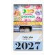 Calendarios de pared mensuales personalizables para empresas