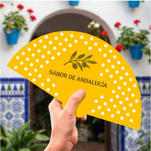 Abanicos de papel personalizados idóneos para regalar