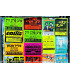 Flyers en papel de colores