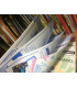Revista A5 Impresa a 1 color con páginas a todo color