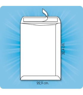 Sobres bolsa folio (22,9x32,4cm)