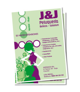 Flyers a 2 colores