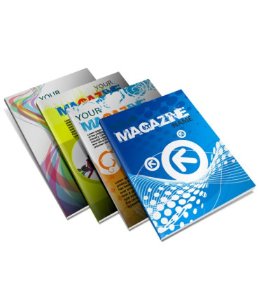 Revista A5 Impresa a todo color
