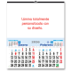 Calendario Pared  Bimensual 33,5 cm.