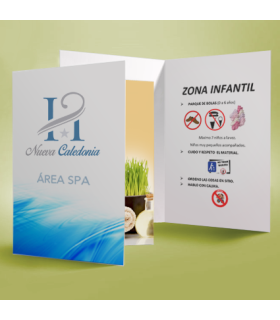 Díptico Información Triangulares DINA6