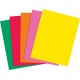 Flyers en papel de colores