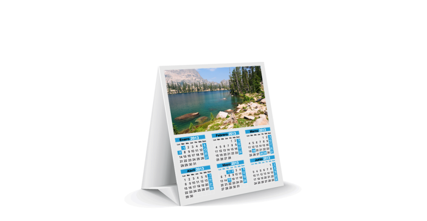 calendario de sobremesa 10x11