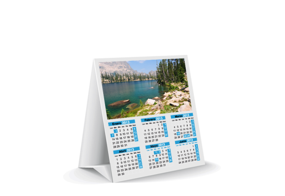 calendario de sobremesa 10x11