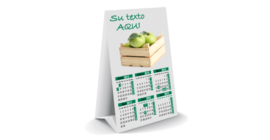 calendarios de sobremesa 10x18 cm