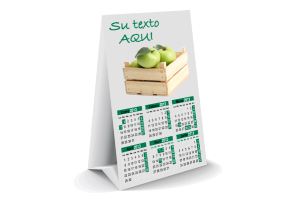 calendarios de sobremesa 10x18 cm