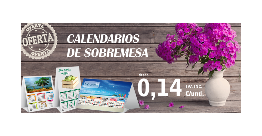 Nueva campaña calendarios 2015